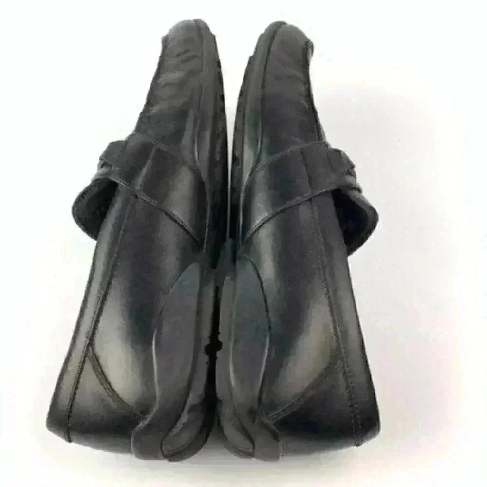 Calvin Klein loafers Benson size 10 black leather